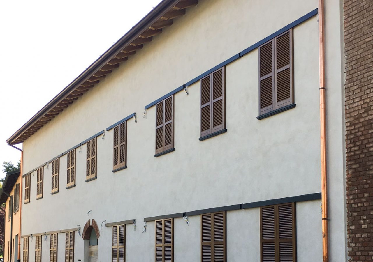 Into-System cascina cervignano sistema isolamento cappotto