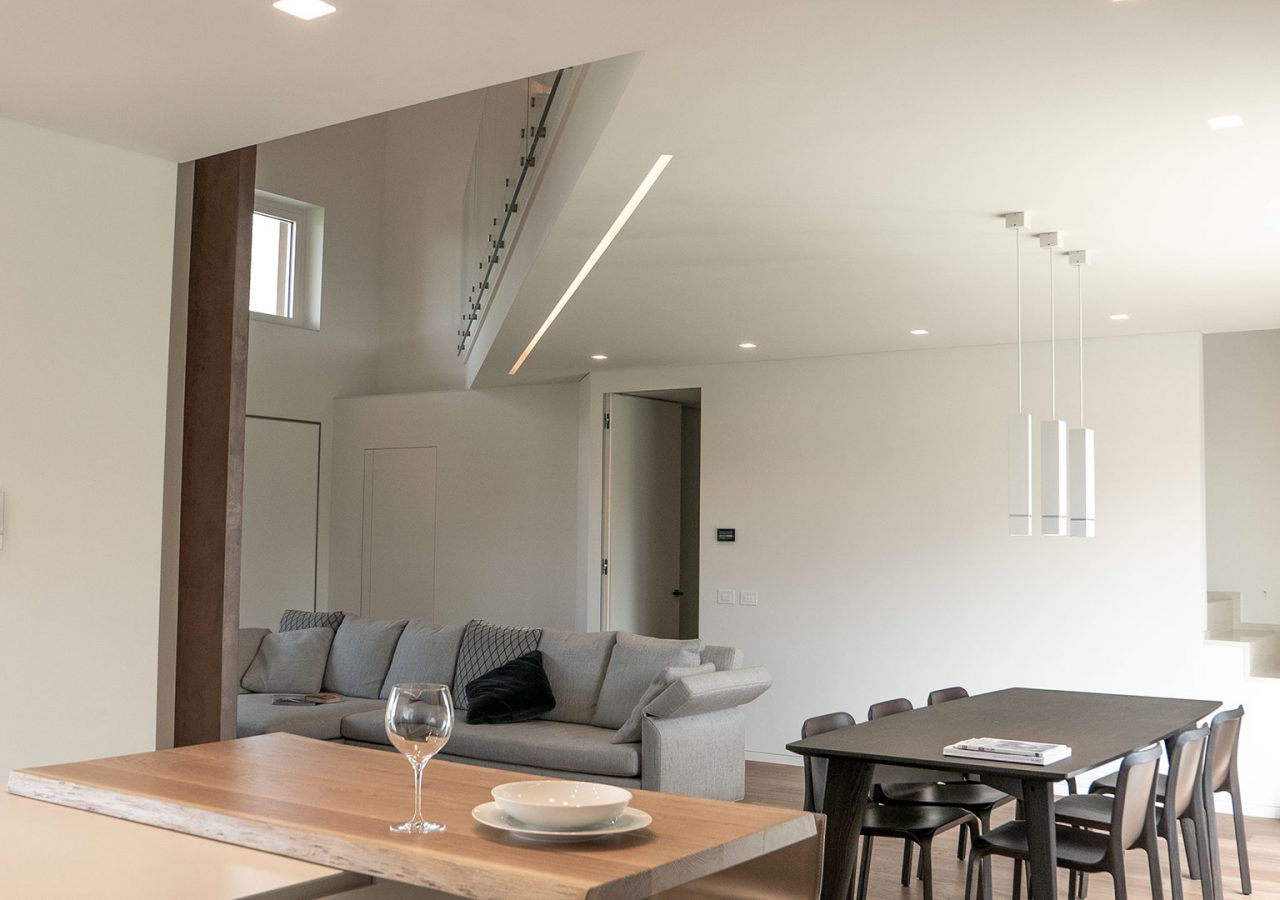 Into-System CIserano villa singola cartongessi isolamento termico cappotto intonaci interni e esterni