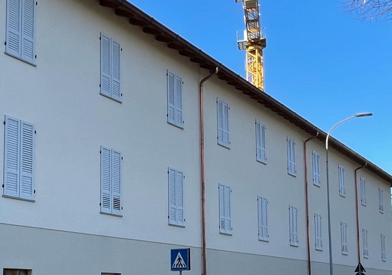 Into-System cappotto cartongessi istituto suore Rivolta